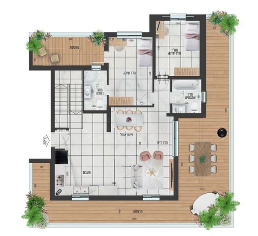 דופלקס, לשם 44, שאר העיר, אריאל