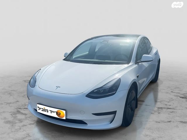 מודעת רכב טסלה מודל 3