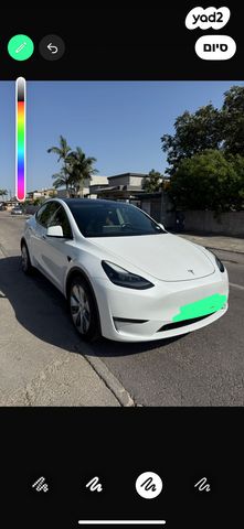 מודעת רכב טסלה מודל Y