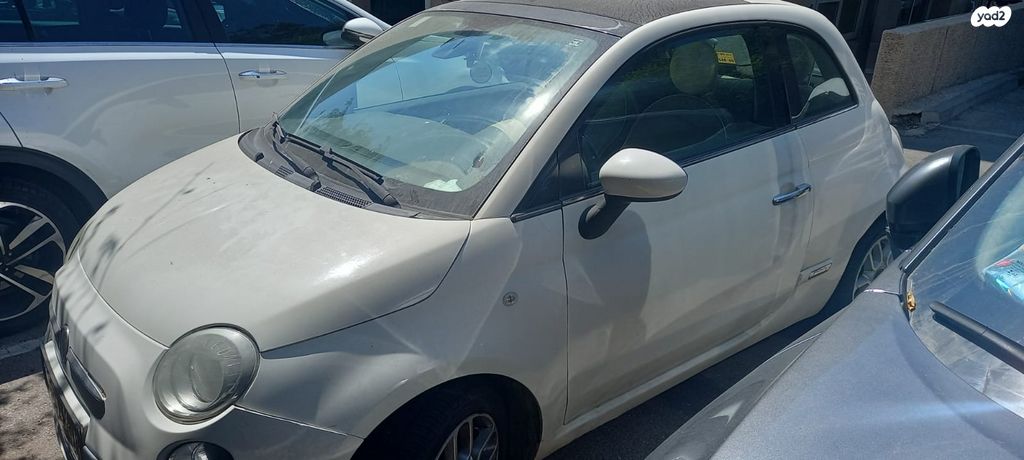 מודעת רכב פיאט 500
