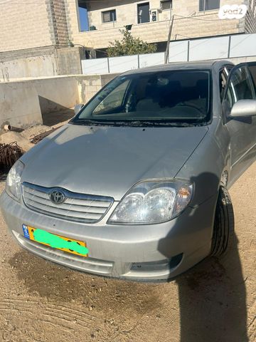 מודעת רכב טויוטה קורולה