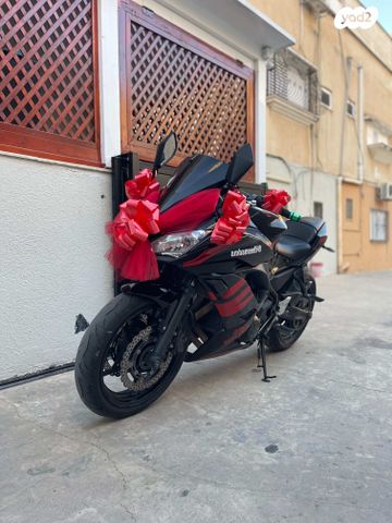 מודעת רכב קאוואסאקי נינג'ה 650