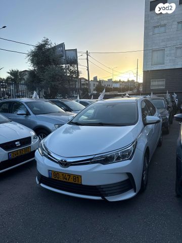 מודעת רכב טויוטה קורולה