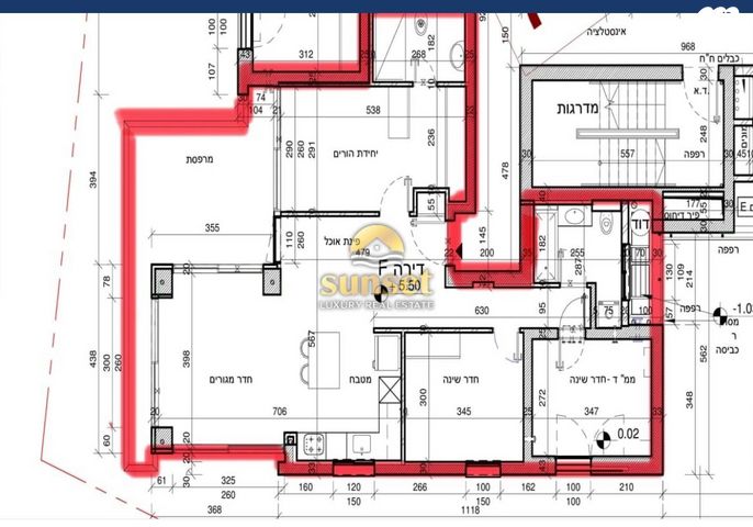 דירה, שדרות רחבעם זאבי 15, גבעת אולגה, חדרה