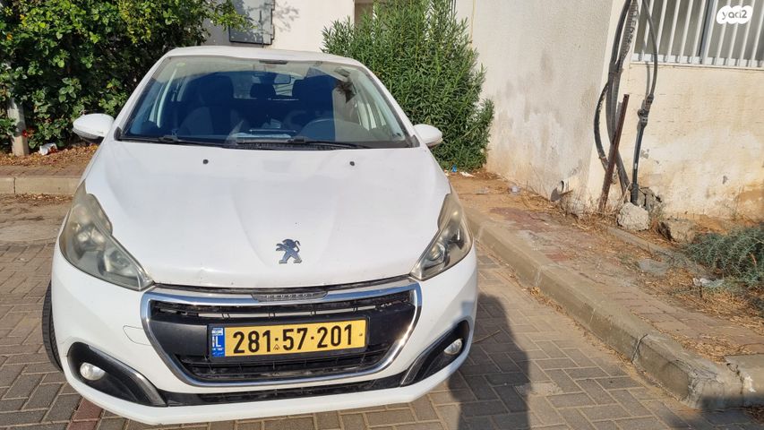 מודעת רכב פיג'ו 208