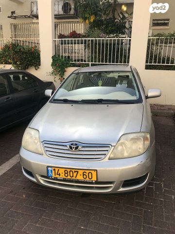 מודעת רכב טויוטה קורולה