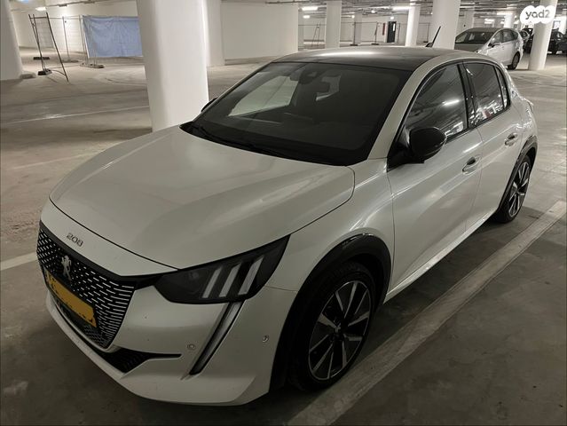 מודעת רכב פיג'ו 208