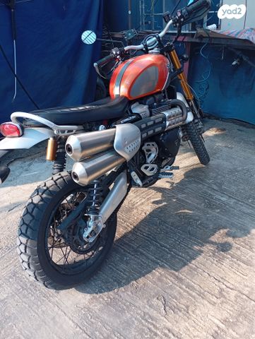 מודעת רכב טריומף Scrambler XE
