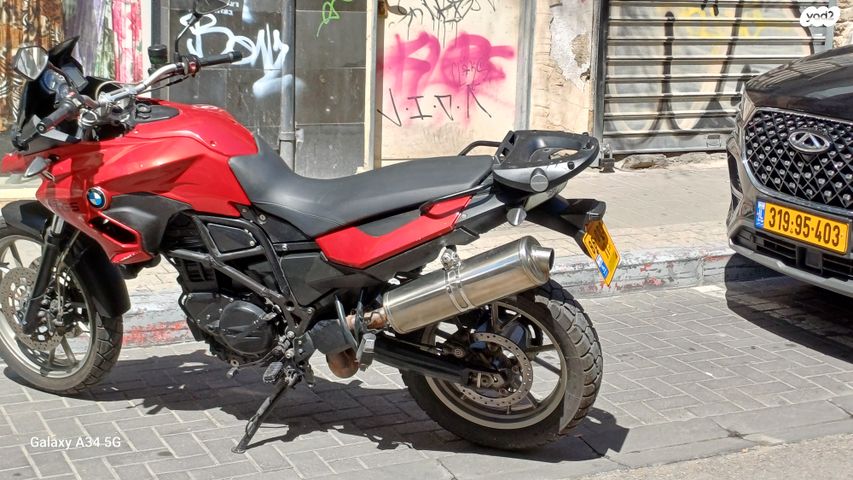 מודעת רכב ב.מ.וו F700GS