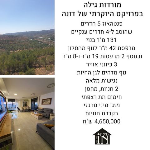 גג/ פנטהאוז, אבנר חי שאקי, גילה, ירושלים