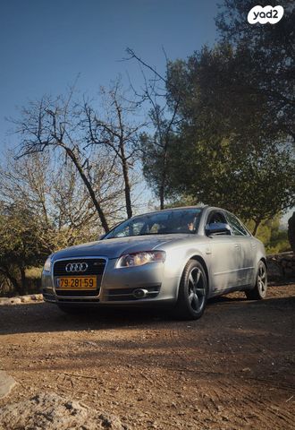 A4 4X2 אוט׳ בנזין סדאן 5 מק 4 דל 2.0 (130 כ״ס) [2005-2008]