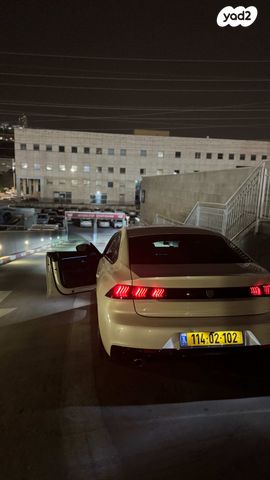 מודעת רכב פיג'ו 508