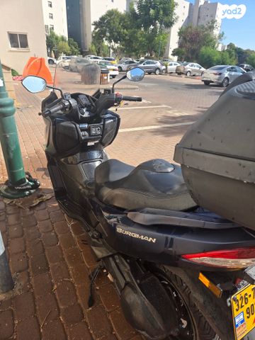 מודעת רכב סוזוקי בורגמן 400