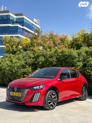 מודעת רכב פיג'ו 208