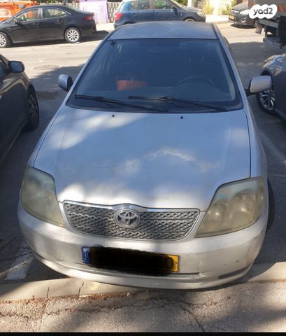 מודעת רכב טויוטה קורולה