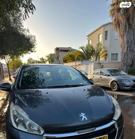 מודעת רכב פיג'ו 208