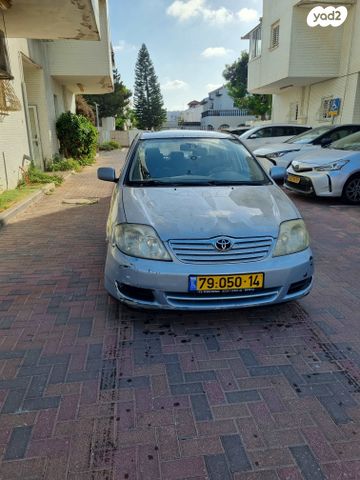 מודעת רכב טויוטה קורולה