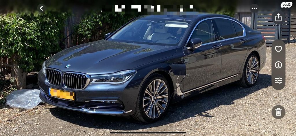 מודעת רכב ב מ וו סדרה 7