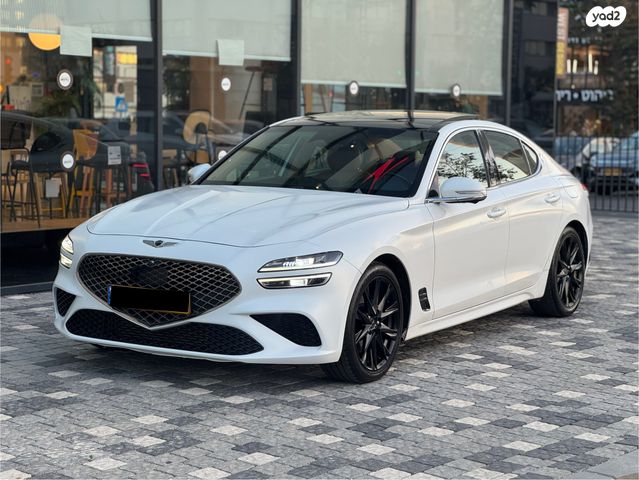 מודעת רכב ג'נסיס G70