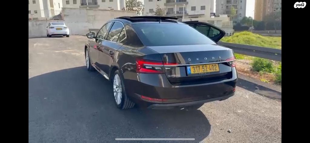 מודעת רכב סקודה סופרב