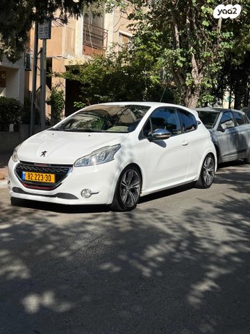 מודעת רכב פיג'ו 208