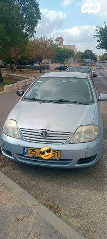 מודעת רכב טויוטה קורולה