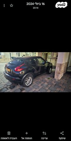 מודעת רכב ניסאן ג'וק