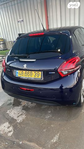 מודעת רכב פיג'ו 208