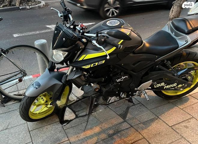 מודעת רכב ימאהה MT-03