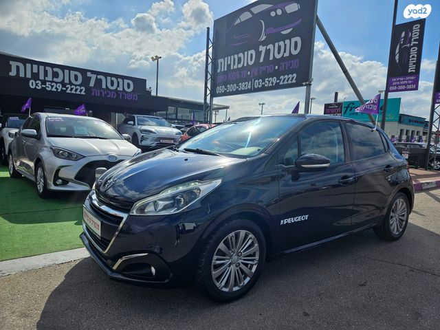 מודעת רכב פיג'ו 208