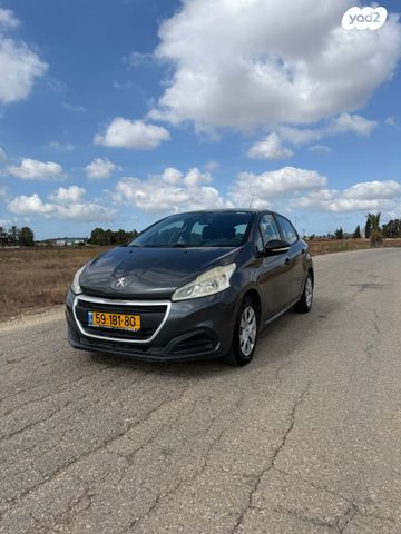 מודעת רכב פיג'ו 208