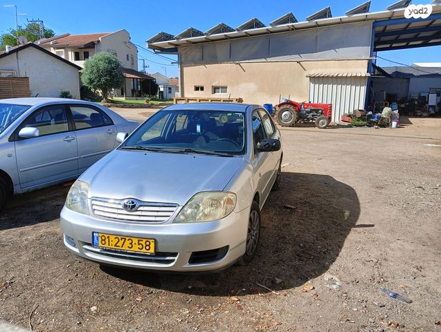 מודעת רכב טויוטה קורולה