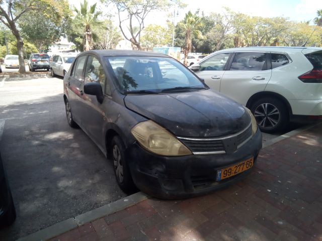 מודעת רכב ניסאן טידה