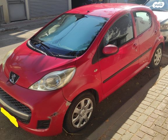 מודעת רכב פיג'ו 107