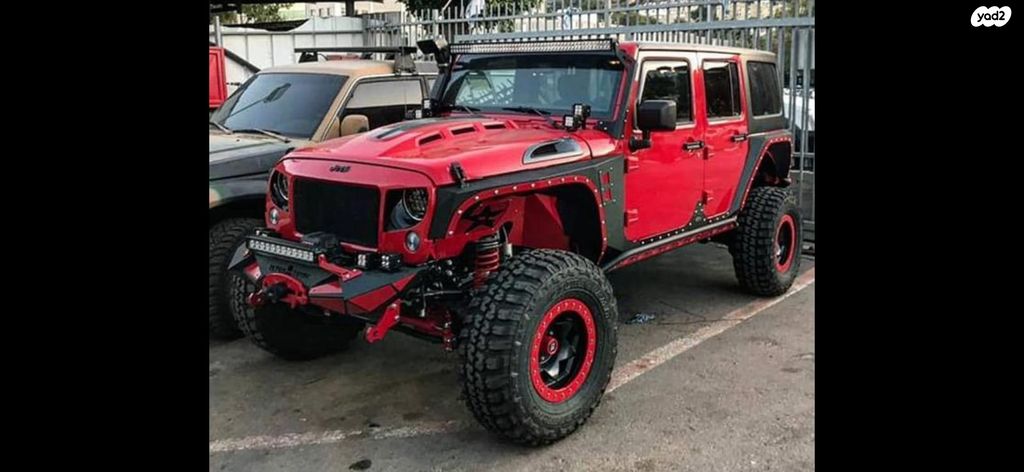 מודעת רכב ג'יפ רנגלר