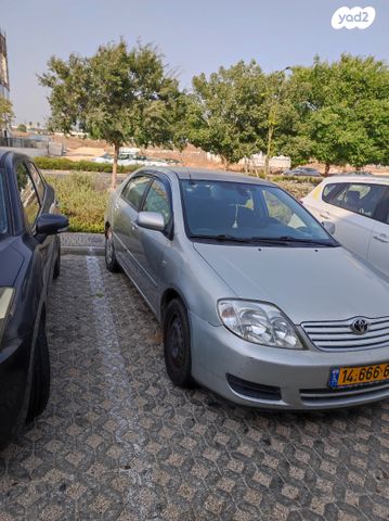 מודעת רכב טויוטה קורולה