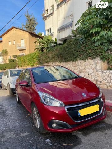 מודעת רכב פיג'ו 208