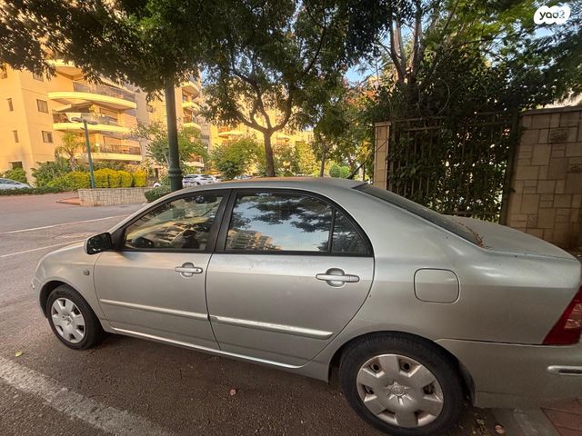 מודעת רכב טויוטה קורולה