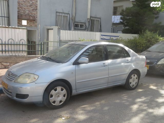 מודעת רכב טויוטה קורולה