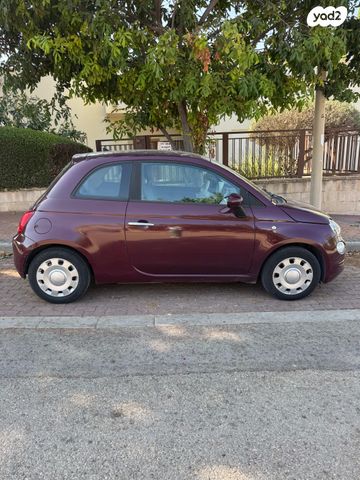 מודעת רכב פיאט 500