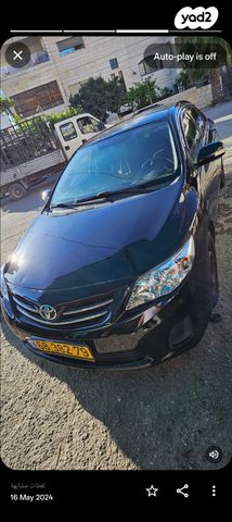 מודעת רכב טויוטה קורולה