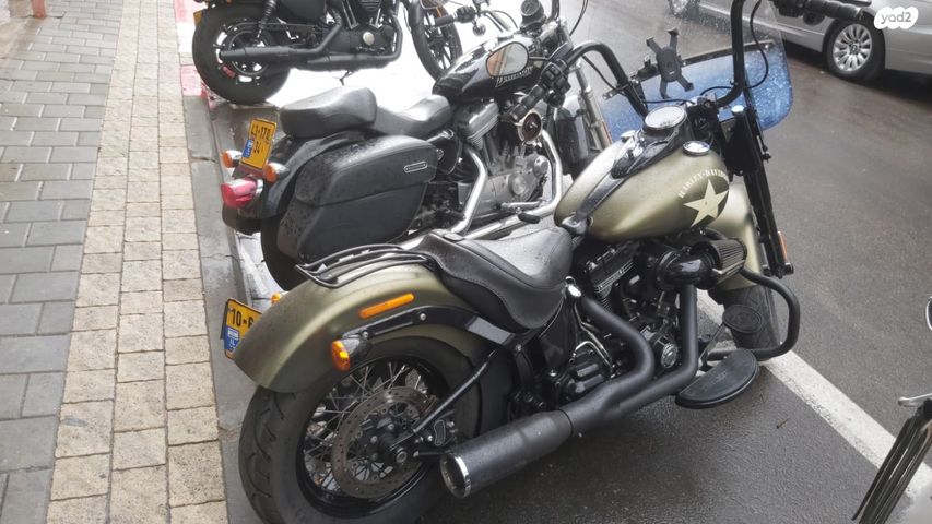 מודעת רכב הרלי דיווידסון סופטייל סלים