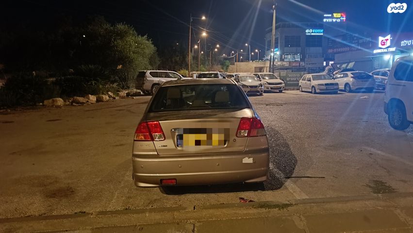 מודעת רכב הונדה סיוויק