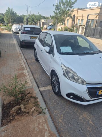 מודעת רכב פיג'ו 208