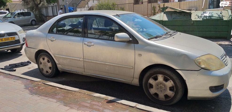 מודעת רכב טויוטה קורולה