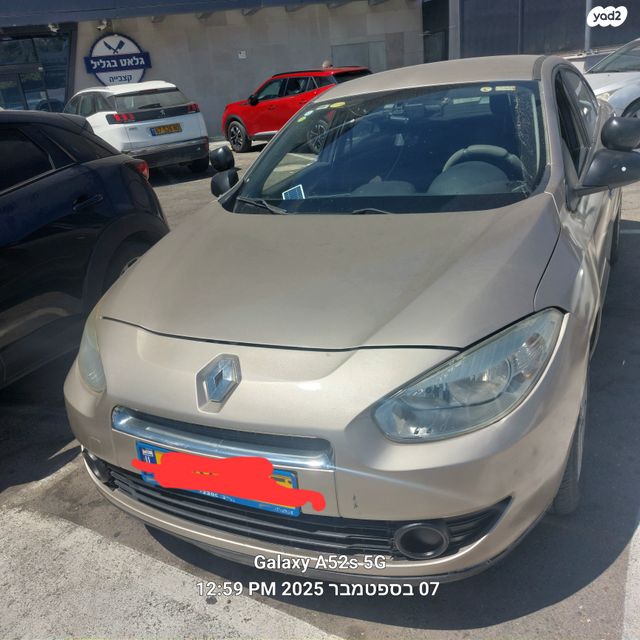 מודעת רכב רנו פלואנס