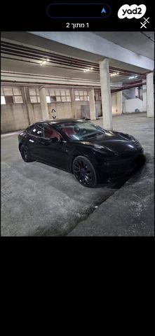 מודעת רכב טסלה מודל 3
