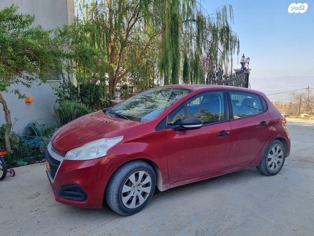 מודעת רכב פיג'ו 208