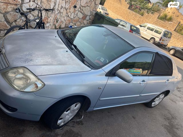מודעת רכב טויוטה קורולה