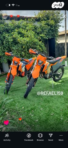 מודעת רכב KTM Enduro EXC-F 250